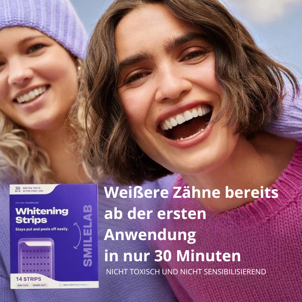 BLEACHING-STRIPS – PAP+ OHNE PEROXID - SmileLAB