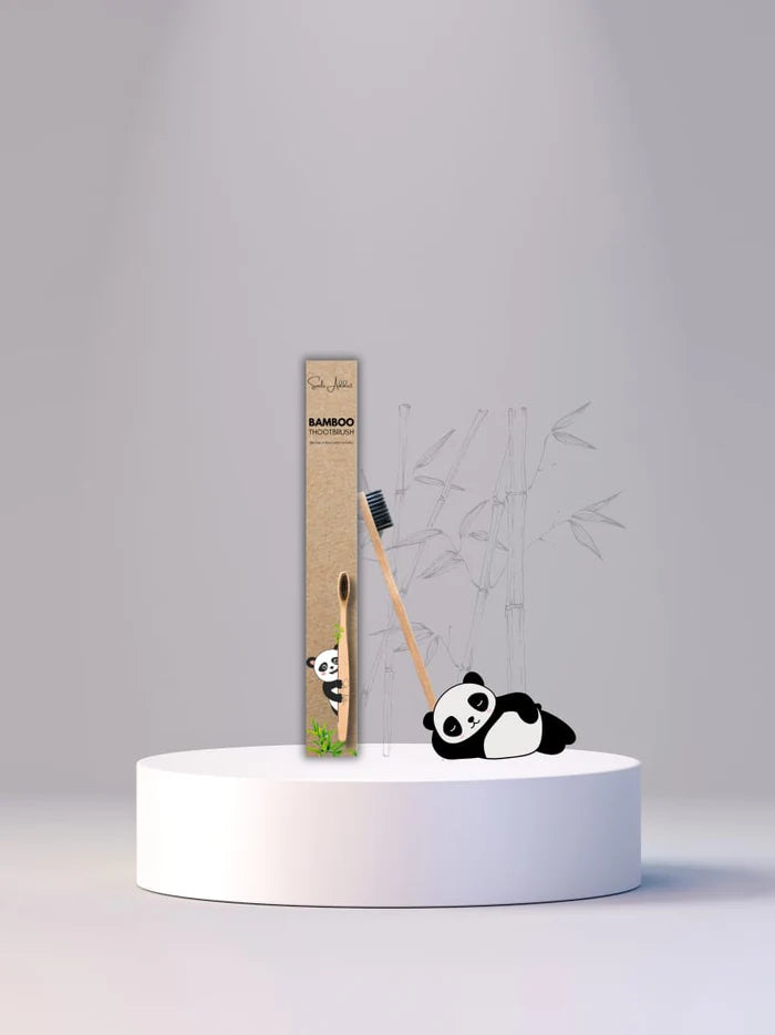 Zahnbürste aus natürlichem Bambus